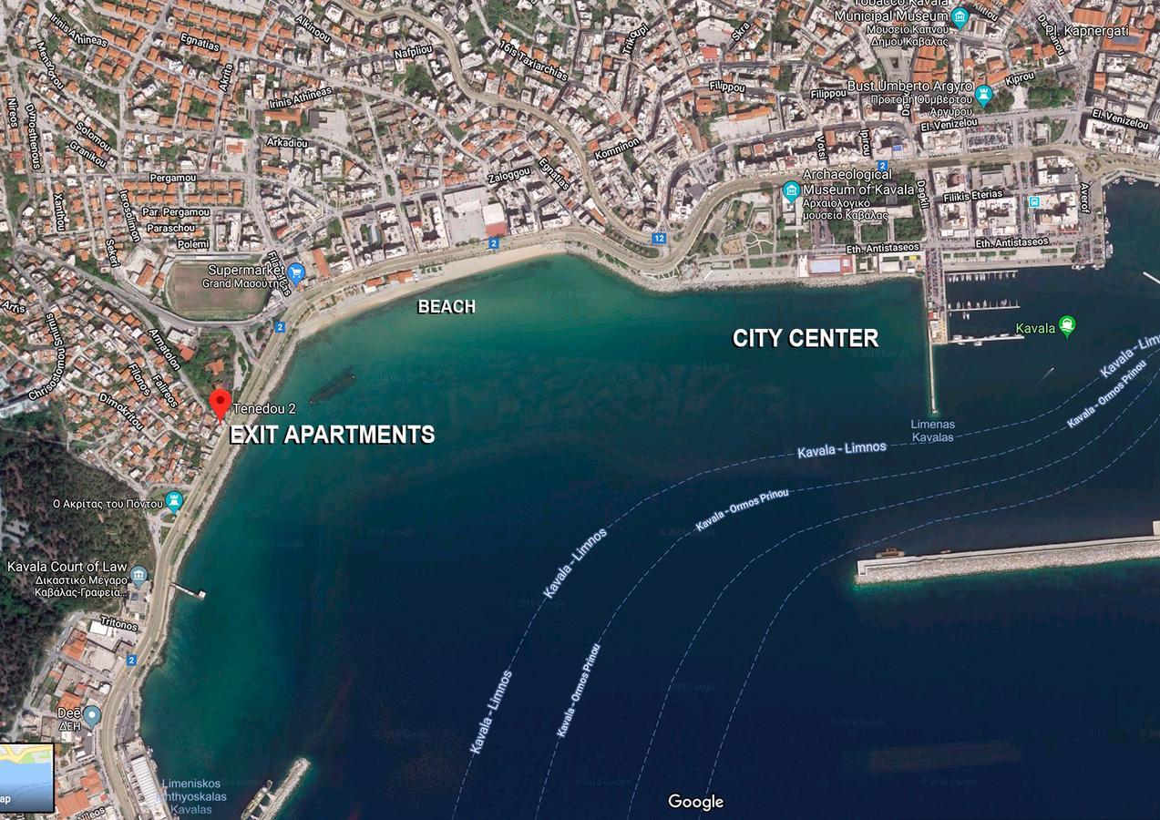 Exit Apartments Kavala Exteriör bild