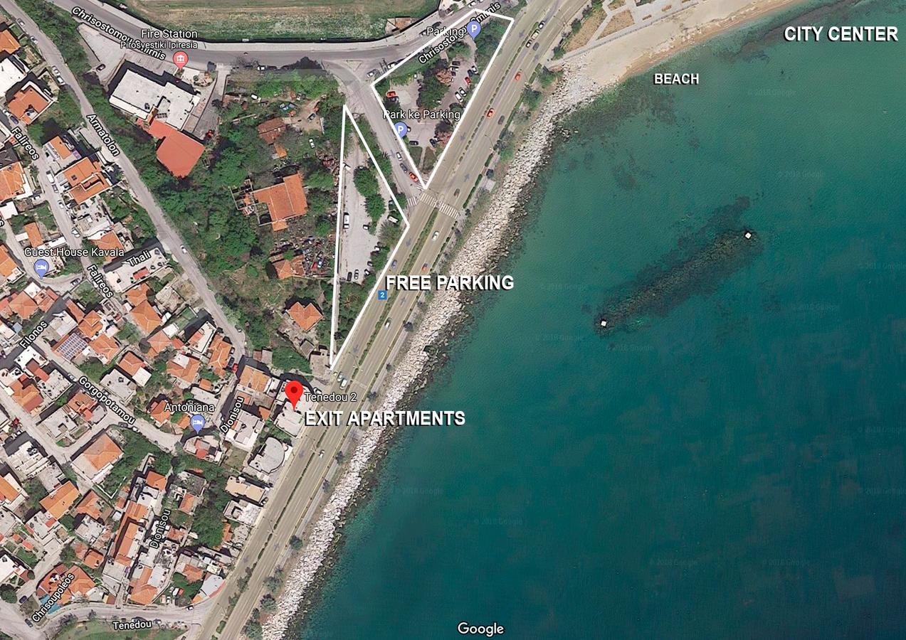 Exit Apartments Kavala Exteriör bild